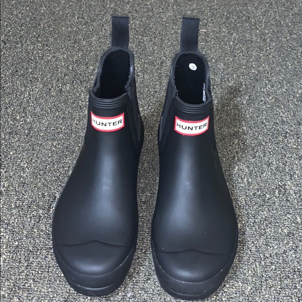 Black Chelsea Hunter Boots